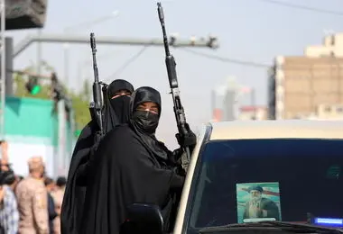 تصاویر رزمایش بزرگ «دختران جان‌فدای ایران»