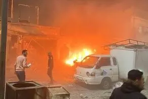 وقوع انفجار در یک بازار در شمال حلب