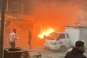 وقوع انفجار در یک بازار در شمال حلب