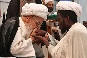 عکس تاریخی از آیت الله صافی گلپایگانی/ ببینید 