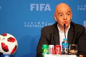 اینفانتینو: می‌خواهیم ایران در جام جهانی بازی کند