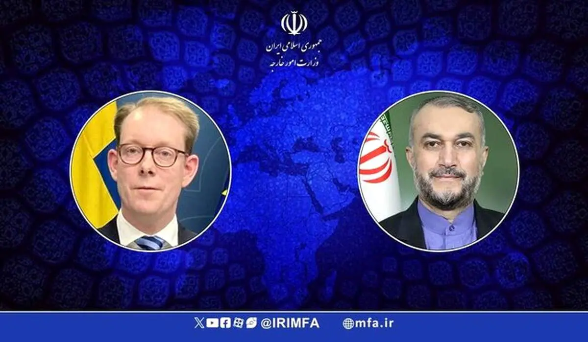 واکنش وزارت خارجه به ادعاها درباره محتوای رایزنی تلفنی وزیران خارجه ایران و سوئد 