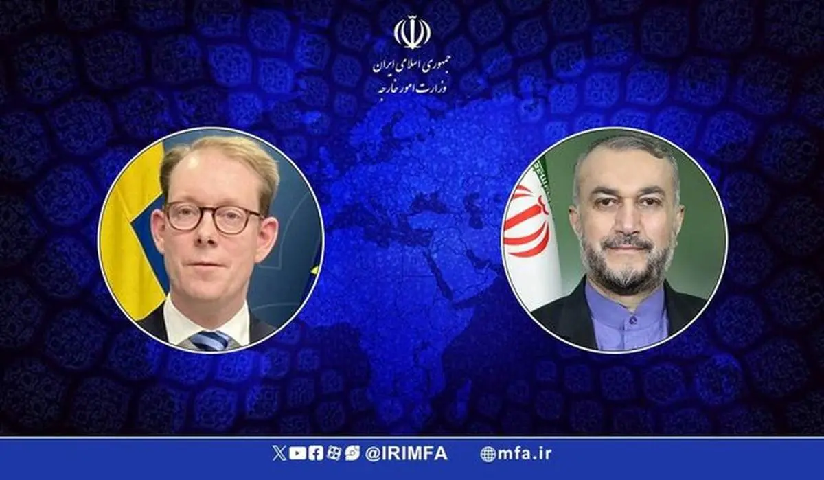 واکنش وزارت خارجه به ادعاها درباره محتوای رایزنی تلفنی وزیران خارجه ایران و سوئد 