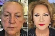 تغییر چهره باورنکردنی این پیرزنان با آرایش معجزه‌گر + عکس