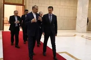 حسین امیرعبداللهیان با بشار اسد دیدار کرد