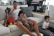 عصبانیت رونالدو از دخترش 
