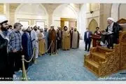 عکسی متفاوت و پربازتاب از رئیس مجمع تشخیص مصلحت نظام