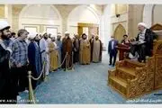 عکسی متفاوت و پربازتاب از رئیس مجمع تشخیص مصلحت نظام