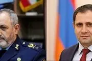 گفت‌وگوی وزرای دفاع ایران و ارمنستان در تهران