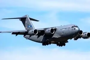 نمایش عظیم هواپیمای غول آمریکایی را ببینید/ فیلم