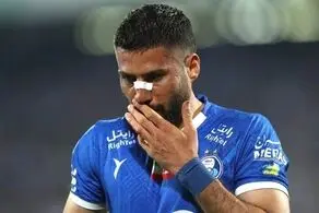 غیرت و تعصب بازیکن استقلالی زبانزد شد