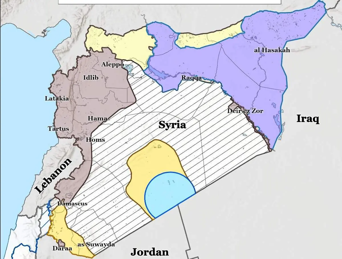 آخرین وضعیت شهرهای سوریه پس از آمدن محمد الجولانی به روایت این عکس + ببینید 