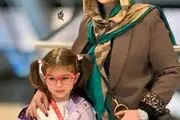 نیوشا ضیغمی و دختر نازش/ عکس