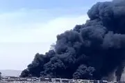 فوری، بندر شهید رجایی دوباره آتش گرفت!/ فیلم