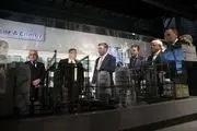 بازدید سران ۴ کشور شرکت‌کننده در همایش اقتصادی خزر از نمایشگاه دستاوردهای ایران