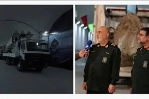 بازدید سرلشکر سلامی از یگان‌های موشکی نیروی دریایی/رونمایی از یک دستاورد دفاعی
