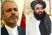 دیدار سرپرست جدید سفارت ایران در کابل با امیرخان متقی