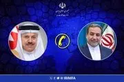 گفتگوی تلفنی وزرای امور خارجه جمهوری اسلامی ایران و بحرین