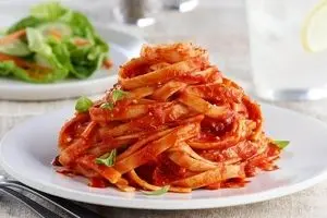 طرز تهیه پاستا فتوچینی با سس گوجه/ سریع و خوشمزه