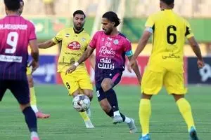 ۳ امتیاز فجر در دقایق پایانی پرپر شد