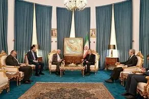 دیدار معاون سیاسی رئیس مجلس لبنان با علی لاریجانی