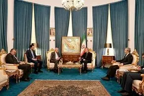 دیدار معاون سیاسی رئیس مجلس لبنان با علی لاریجانی