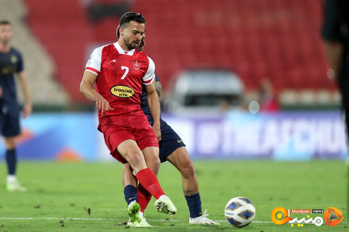 ترافیک عجیب در خط میانی پرسپولیس