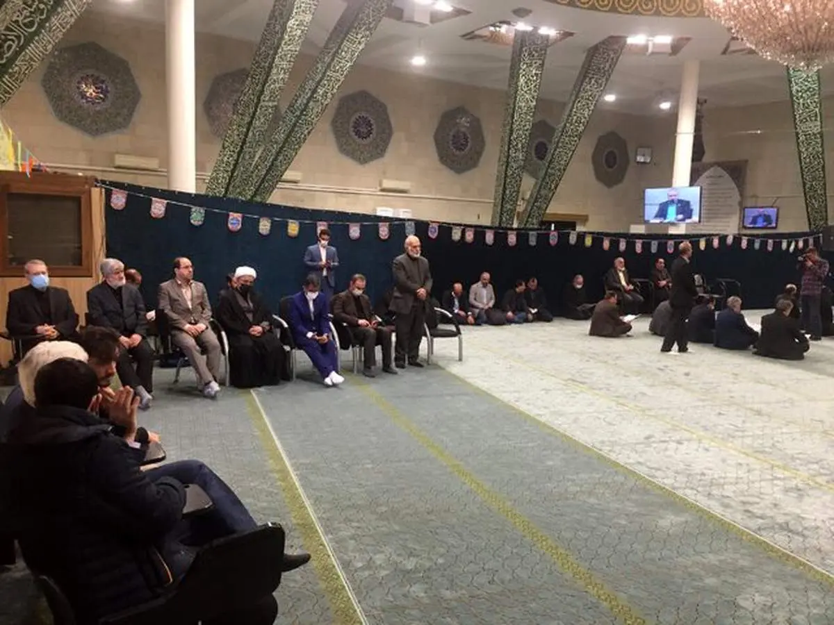 مراسم ترحیم اعظم روحانی برگزار شد 