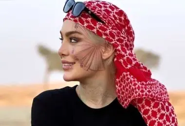 سحر قریشی تتوهایش را پاک کرد/ اولین عکس از چهره جدید