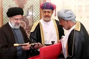 هدیه متفاوت سلطان عمان به رئیسی/ ببینید 