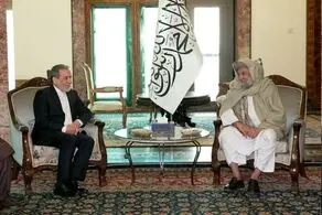 دیدار عراقچی با رئیس‌الوزرای حکومت سرپرستی افغانستان