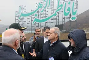 بازدید پزشکیان از شهرک مسکونی حضرت فاطمه زهرا(س) فراجا