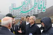 بازدید پزشکیان از شهرک مسکونی حضرت فاطمه زهرا(س) فراجا