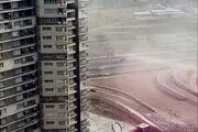 جزئیات انفجار در برج پامچال چیتگر تهران