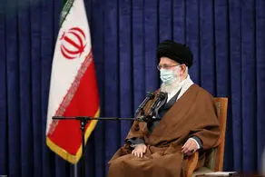 حضور رهبری بر مزار دو تن از شهدای سرنگونی هواپیمای اوکراینی+عکس