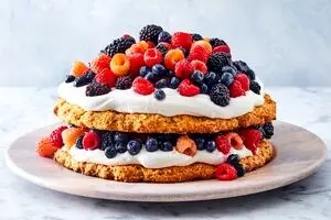 طرز تهیه دسر ساده و یخچالی فقط با 3 قلم مواد
