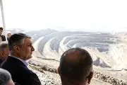 بازدید رییس سازمان انرژی اتمی از مجتمع معدنی و صنعتی ساغند 