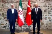 گفت‌وگوی ظریف با چاووش‌اوغلو در خصوص تحولات سوریه و مبارزه با تروریسم