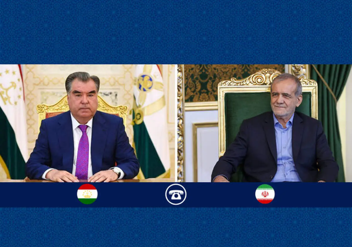 پزشکیان: قدردان موضع همدلانه دولت و ملت تاجیکستان هستیم