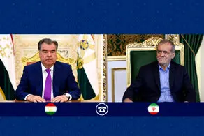 قدردانی پزشکیان از ابراز همدردی رئیس‌جمهور تاجیکستان در پی شهادت رهبر شهید