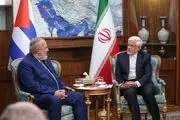 محمدرضا عارف با نخست وزیر کوبا دیدار کرد 