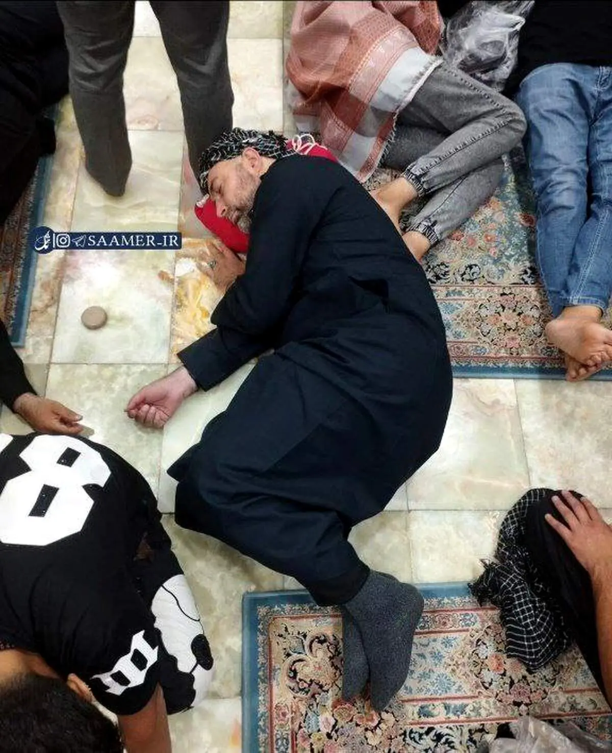 این عکس عجیب از داماد حدادعادل غوغا به پا کرد + ببینید 