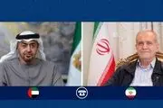 گفت‌وگو تلفنی مسعود پزشکیان با رئیس دولت امارات متحده عربی