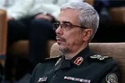 سرلشکر باقری: هرگونه تهدید را با تمام قوا پاسخ خواهیم داد 