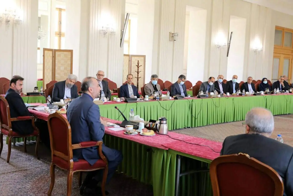 مهار گرد و غبار موضوع نشست امیرعبداللهیان و کارشناسان وزارت خارجه