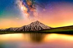 تصویر حیرت انگیز از کهکشان راه شیری در آسمان ایران