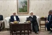 عارف با کروبی دیدار کرد