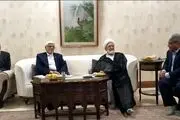 عارف با کروبی دیدار کرد