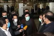 بازدید رئیس جمهور از کارخانه یخچال‌سازی بوژان لرستان