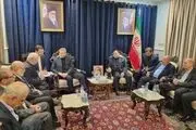 دیدار باقری با سران مقاومت فلسطینی در سوریه 